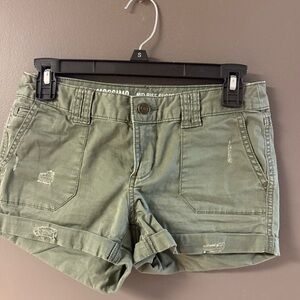Mossimo Olive Green Women's Shorts